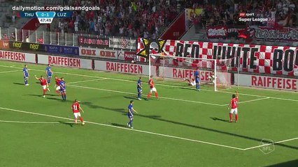 Mickael Facchinetti Goal HD - Thun 1 - 1 Luzern - 29.07.2018 (Full Replay)