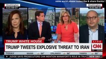 BREAKING NEWS WHITE HOUSE BLAMES IRAN FOR WAR OF WORDS WITH TRUMP, CNN NEWS