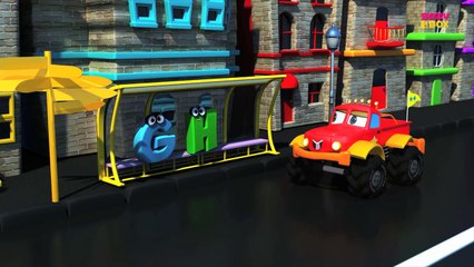 Monster Truck Dan | ABC SONG | Alphabet Song