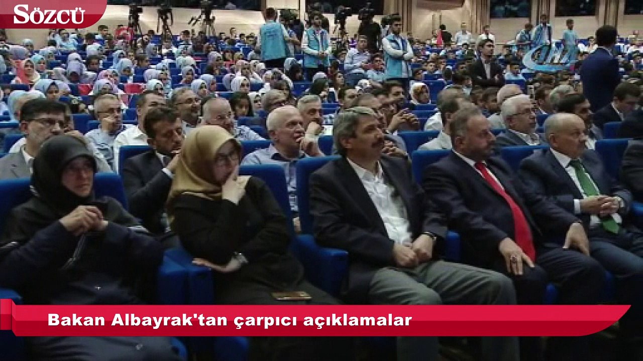 Bakan Albayrak'tan çarpıcı açıklamalar