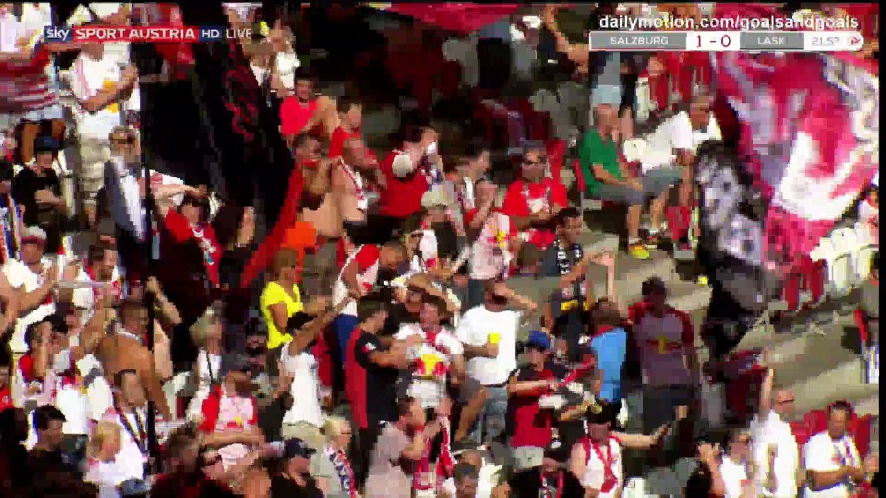 Munas Dabbur Goal HD - Salzburg 1 - 0 LASK Linz - 29.07.2018 (Full Replay)