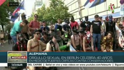 Marcha por la diversidad sexual en Alemania cumple 40 años