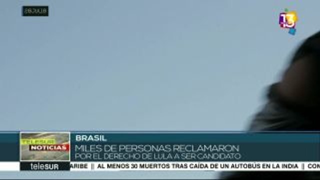 teleSUR Noticias: Miles apoyan candidatura de Nelson Chamisa