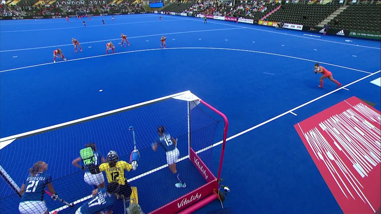 Netherlands v Italy Women's Hockey World Cup Highlights video