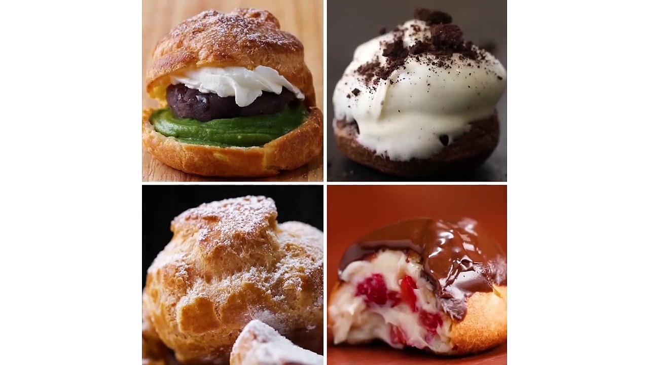 4 Creative Cream Puffs