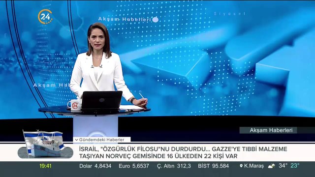 Bursa'da park halinde bir otomobil alev alev yandı