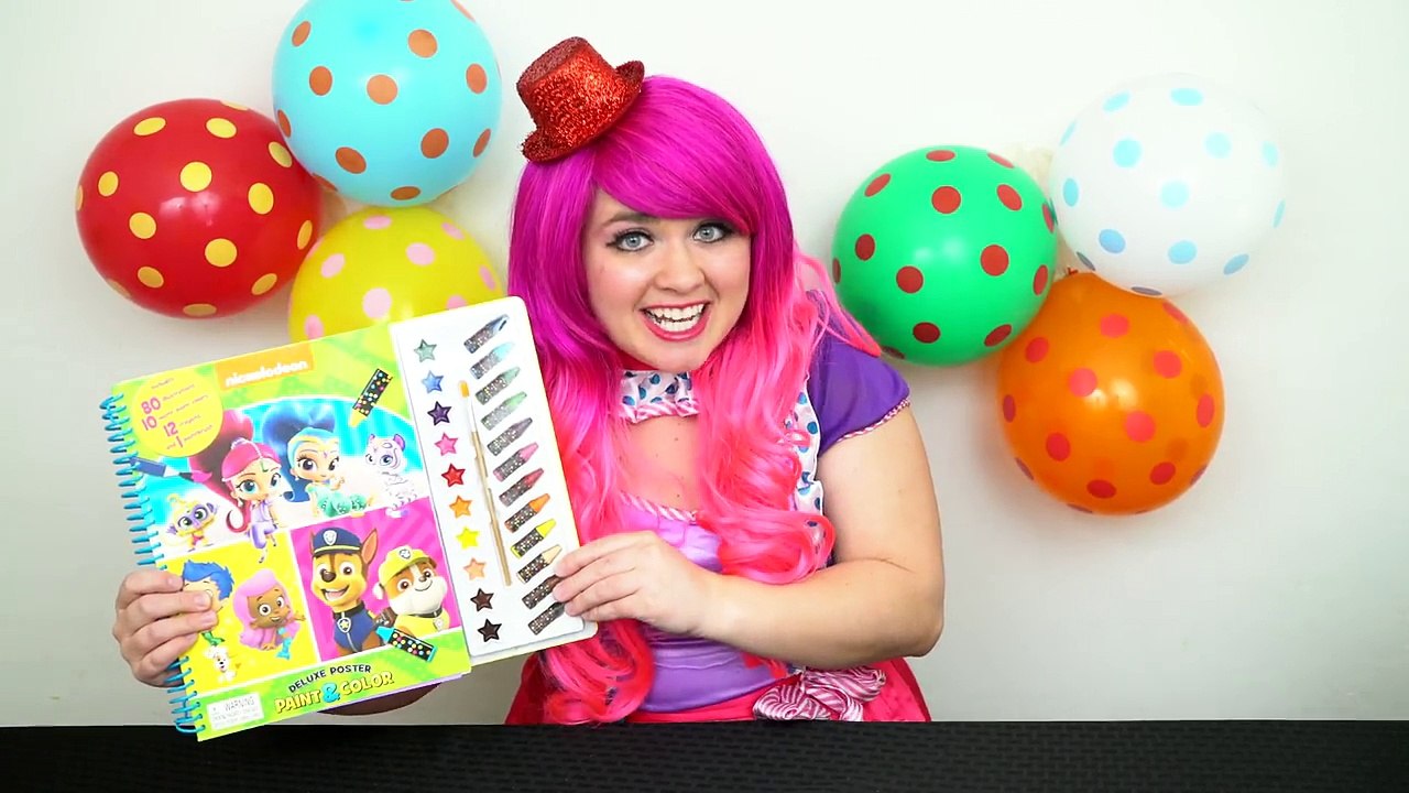 Coloring Oona Bubble Guppies Coloring Book Page Prismacolor Colored Paint Markers | KiMMi