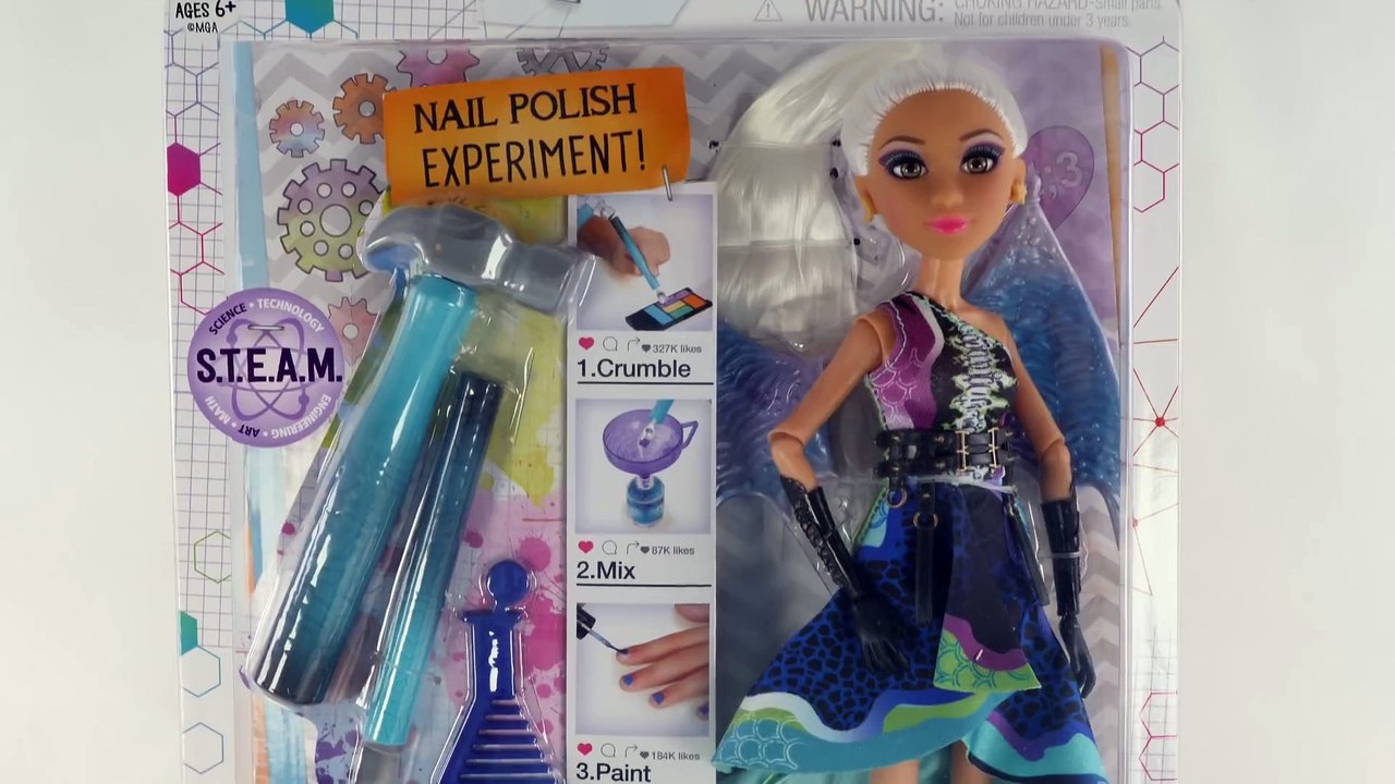 Project MC2 Nail Polish Experiment _ Science Experiment _ Toy Review by DCTC Amy Jo