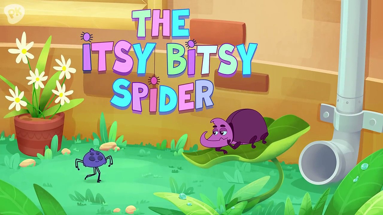 Itsy Bitsy Spider Song for Kids About Determination! Nursery Rhymes: I Love to Learn with PlayKids