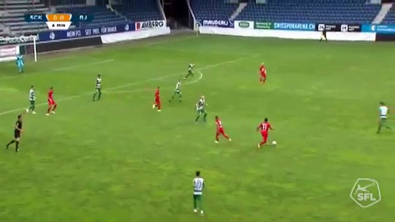 Kriens 0:1 Rapperswil-Jona (Switzerland. Challenge League. 28 July 2018)