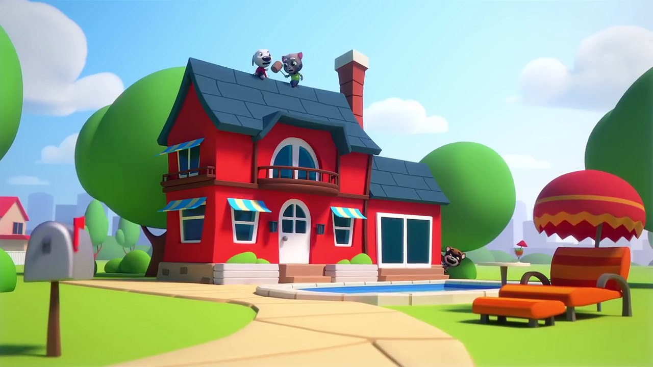 Talking Tom Gold Run House Prank (Official New Game Teaser)