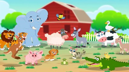 Animal Sounds Song by Kids Learning Videos