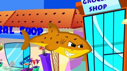 Scary Flying Shark Cookies | Cookie Nursery Rhymes | Baby Songs By Hello Cookie