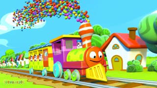 Panda Bo takes the Train to the Circus Animation for Kids