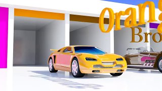 VIDS for KIDS in 3d (HD) Learn Colors with Cars and Garage AApV