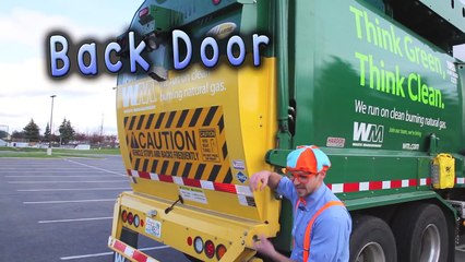 Explore Machines with Blippi | Garbage Trucks and More!
