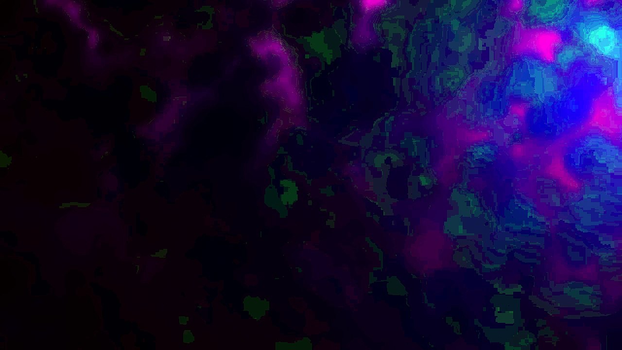 Blue and Black Clouds Background Loop