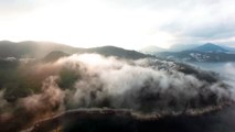 DJI phantom 3 time lapse video - Sea of clouds