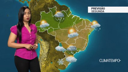 Previsão Brasil – Chuva em SP e RJ