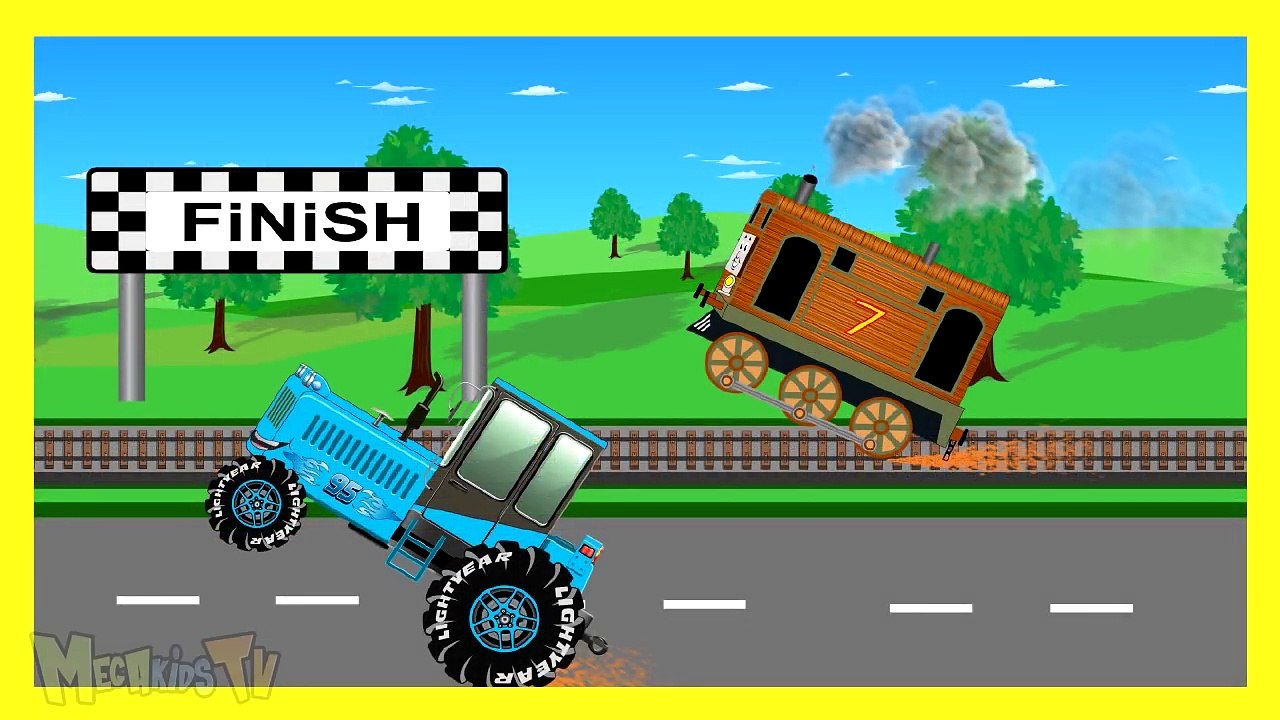 Dinoco Super Tror Vs Train Cartoon Video For Children