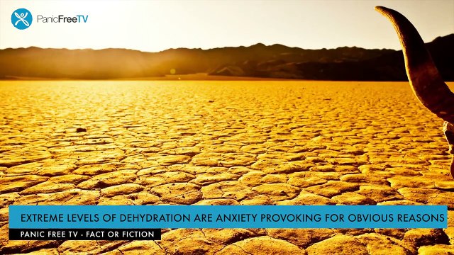 How to stop panic attacks and anxiety naturally: drink more water?