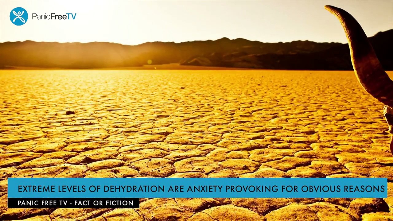 How to stop panic attacks and anxiety naturally: drink more water?