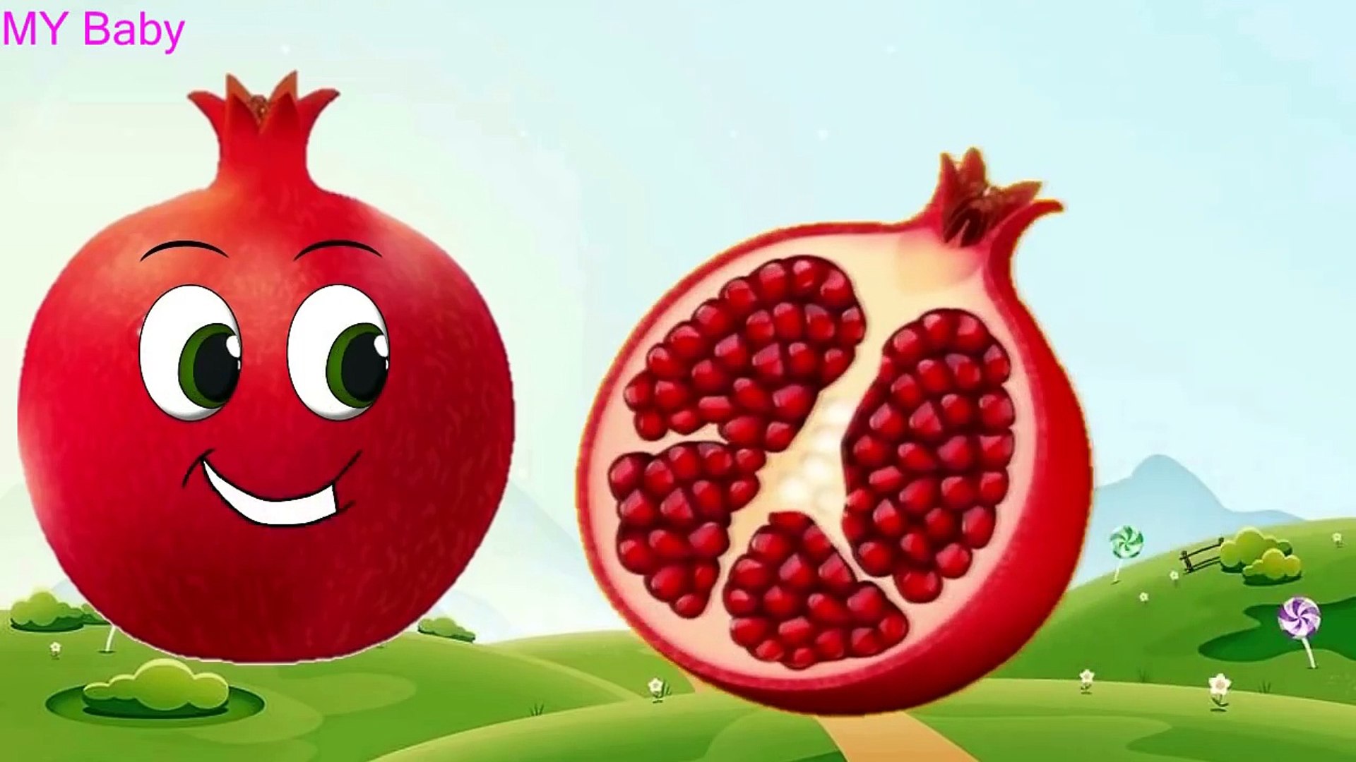 تعليم أسماء الفواكه للاطفال بالعربي تعليم النطق للاطفال Learn Fruits in  Arabic for Kids - Dailymotion Video