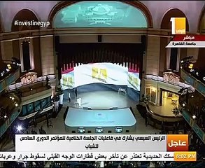 بالفيديو..الرئيس السيسى يكرم عددا من النماذج الشبابية المتميزة بمؤتمر الشباب