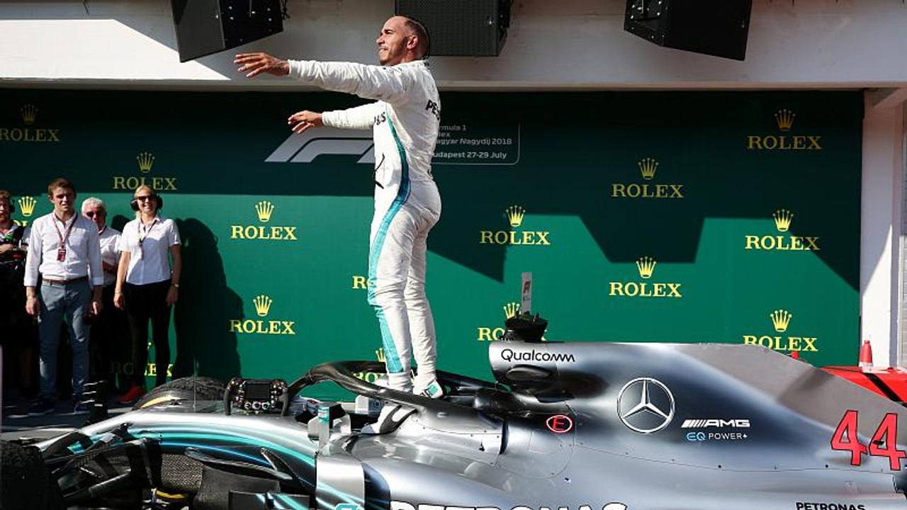 Formel 1: Hamilton gewinnt in Ungarn