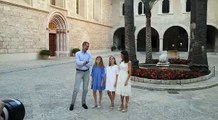 ️ La Familia Real protagoniza el tradicional posado veraniego en el Palacio Real de La Almudaina, en Palma de Mallorca