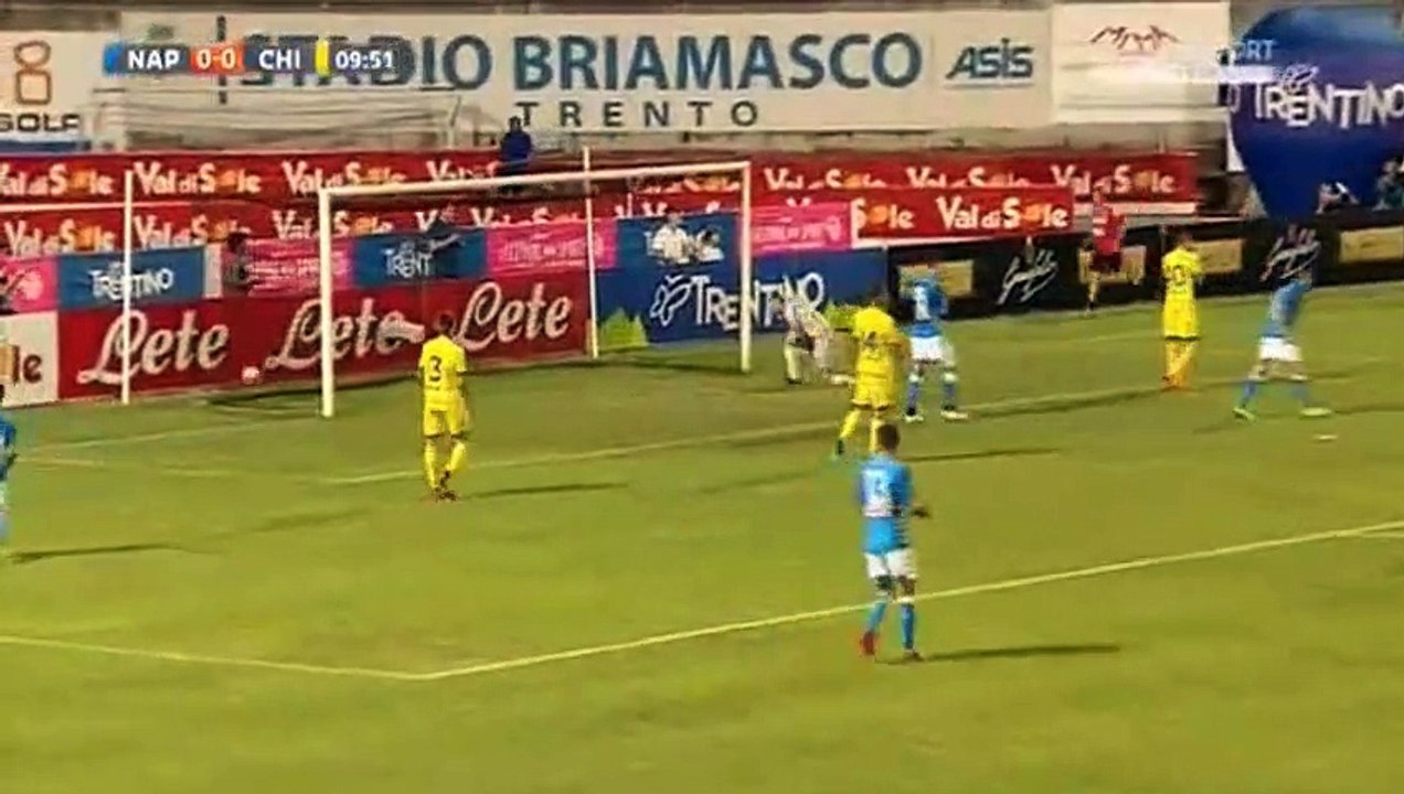 Simone Verdi Goal - SSC Napoli vs ChievoVerona 1-0 29/07/2018
