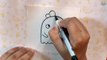 How to Draw a Cartoon Charer Bubble Cute & Easy