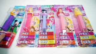 PEZ Candy Dispenser Disney Princess Rapunzel Ariel Aurora My Little Pony Daisy Duck Donald