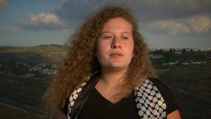 Ahed Tamimi : "Il faut que toute l'occupation prenne fin"