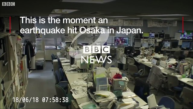 Deadly earthquake hits Japan - BBC News
