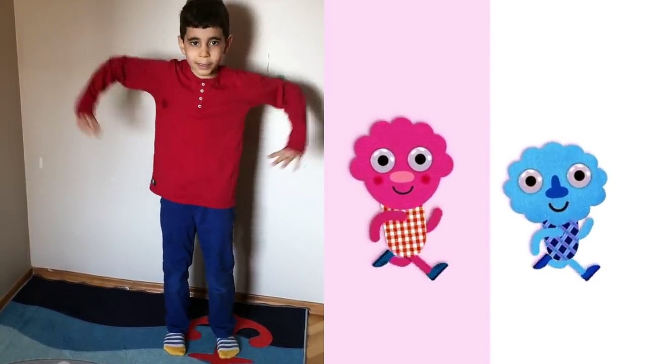 Walking Walking Song | Kids Songs and Nursery Rhymes | Emir Berke Dancing