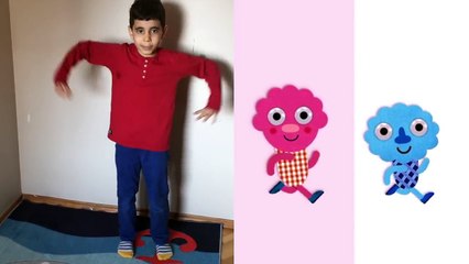 Walking Walking Song | Kids Songs and Nursery Rhymes | Emir Berke Dancing