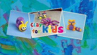 Clay for kids | How to make clay sea turtle easy tutorial | Play doh sea animals | Art for