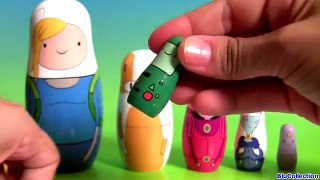 Adventure Time Stacking Cups Nesting Toys Surprise with Fionna Finn Jake Princess Bubblegu