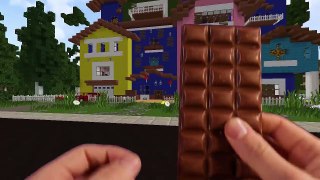 Realistic Minecraft SNEAKING INTO HELLO NEIGHBOURS HOUSE!