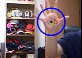 Hand tracking algorithm with Kinect