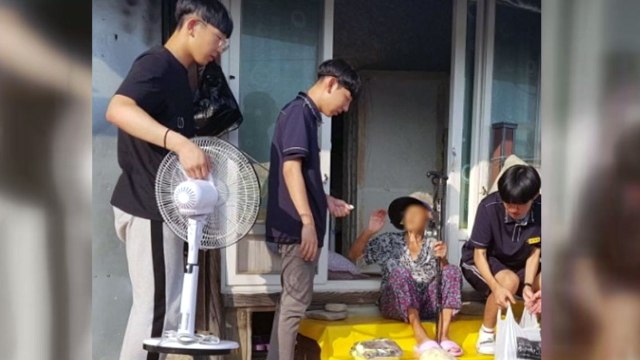 [좋은뉴스] '홀몸 어르신'에 '선풍기' 선물한 고등학생들 / YTN
