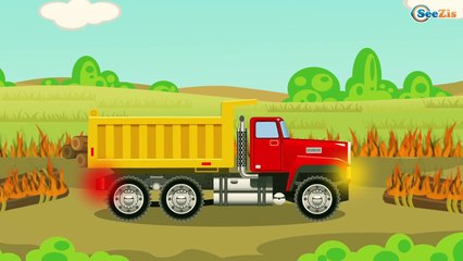 La Dépanneuse Jaune - Dessin animé français - Voitures Pour Enfants