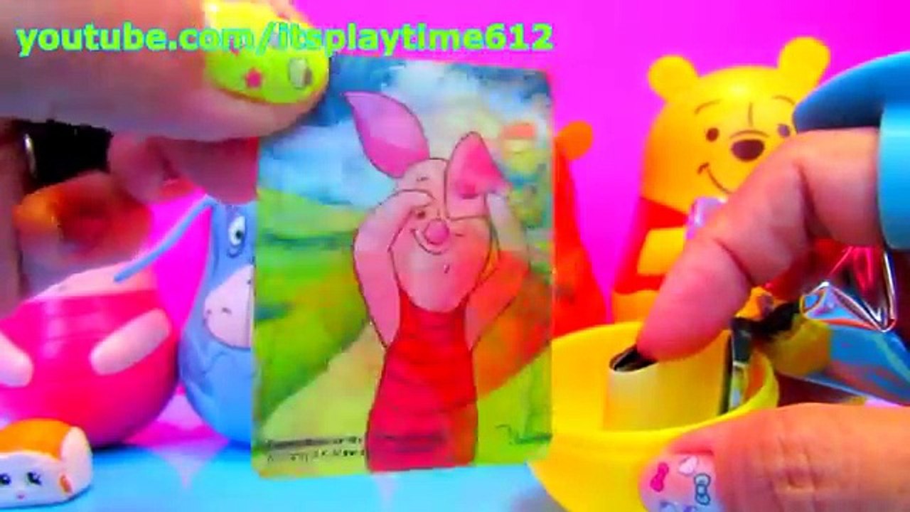 WINNIE THE POOH NESTING DOLLS SURPRISE TOYS | itsplaytime612