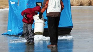 Hillview Kids Ice Fishing Derby