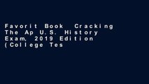 Favorit Book  Cracking The Ap U.S. History Exam, 2019 Edition (College Test Preparation) Unlimited