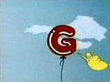 Classic Sesame Street animation balloon alphabet