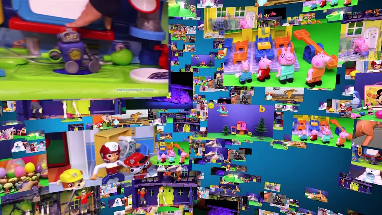 PowerPuff Girls and Branch and Poppy play at the Park in Toy Parody