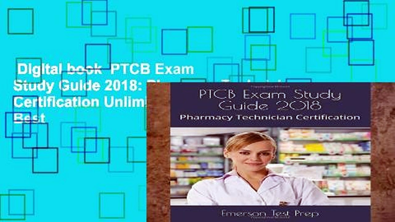 Digital book PTCB Exam Study Guide 2018 Pharmacy Technician