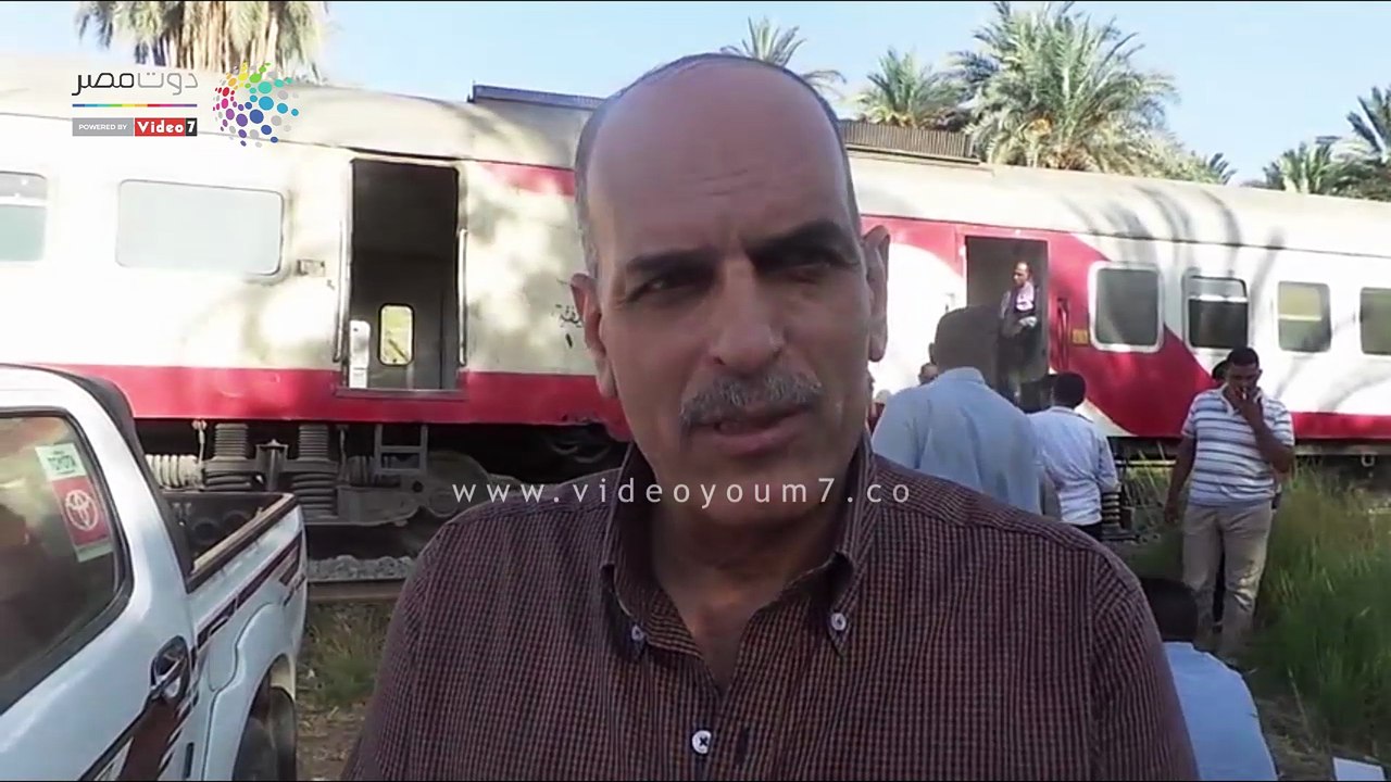 ركاب "قطار أسوان" يروون لـ"اليوم السابع" لحظة خروجه عن القضبان